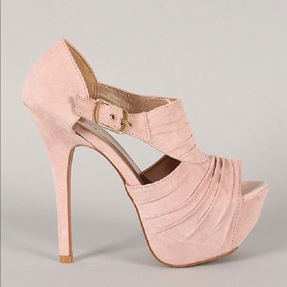 Quipid Blush Heels